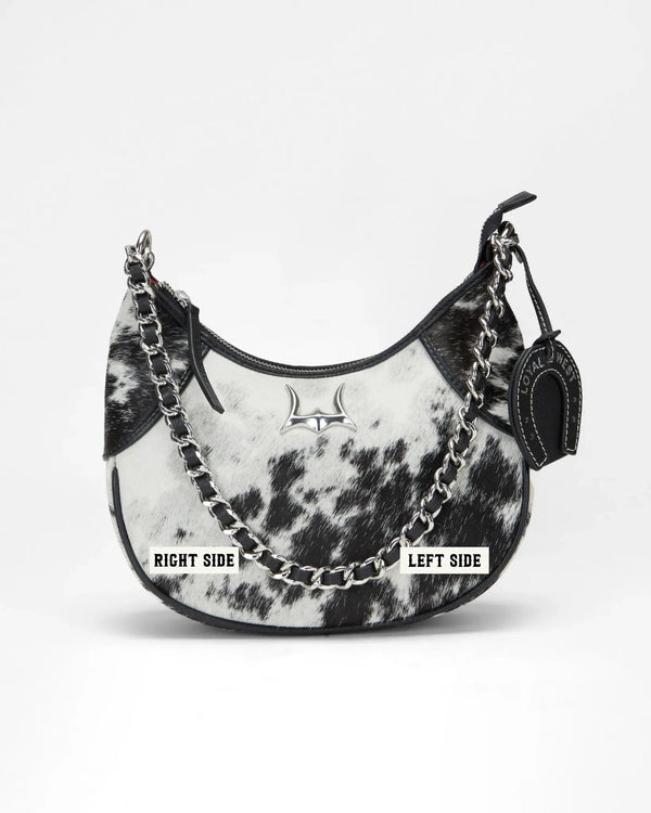 Loyal West LUEVE HAIRON LEATHER BAG