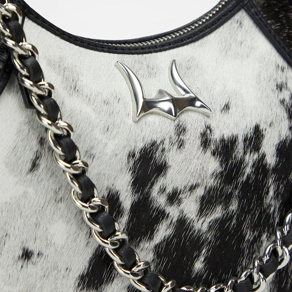 Loyal West LUEVE HAIRON LEATHER BAG