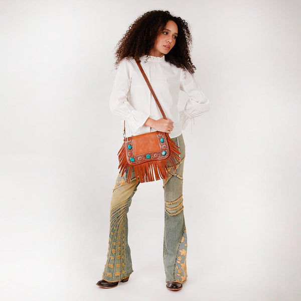Loyal West Boho Medium Tassle Bag