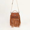 Loyal West Classic Flap Medium Tassle Bag