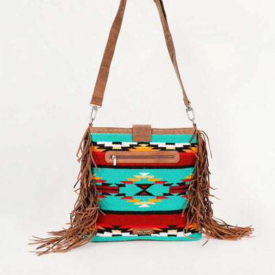 Loyal West Long Chap Cowhide Tassle Bag