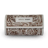 Handtooled Canyon Jewellery Case - Ivory Dust