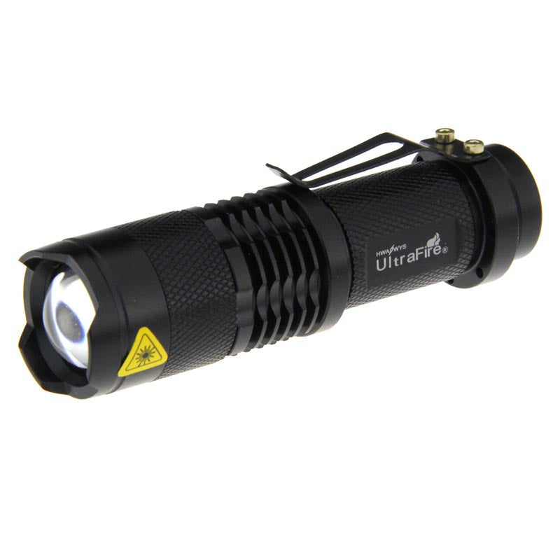 Tactical LED Flashlight with Belt/Clip SERVOXY INC