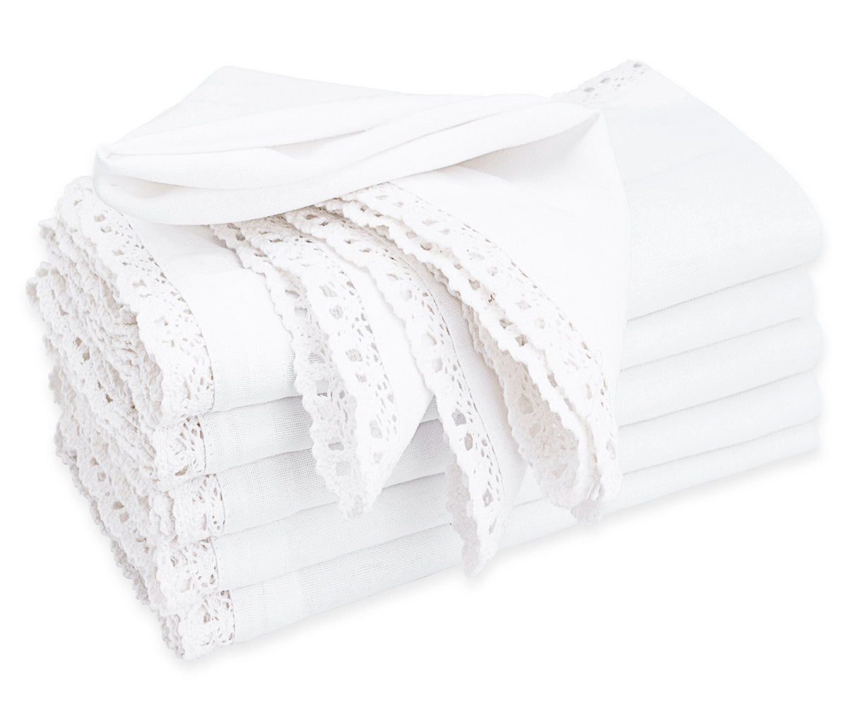 Wedding Napkins - Lace Napkins