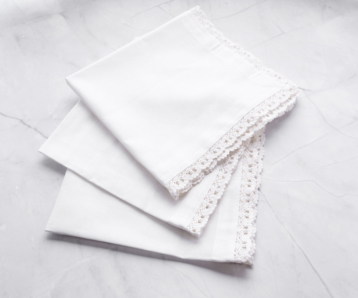 Wedding Napkins - Lace Napkins