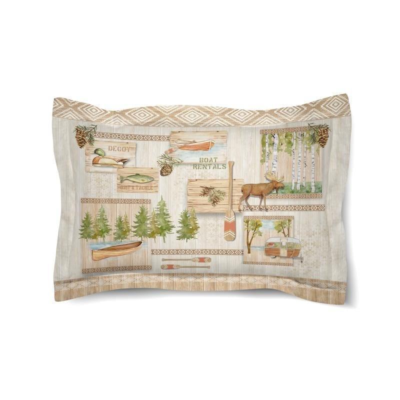 Lake Living King Sham - Gifts for You 'n Me