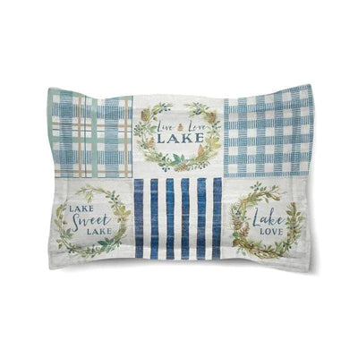 Lakefront Cottage King Sham