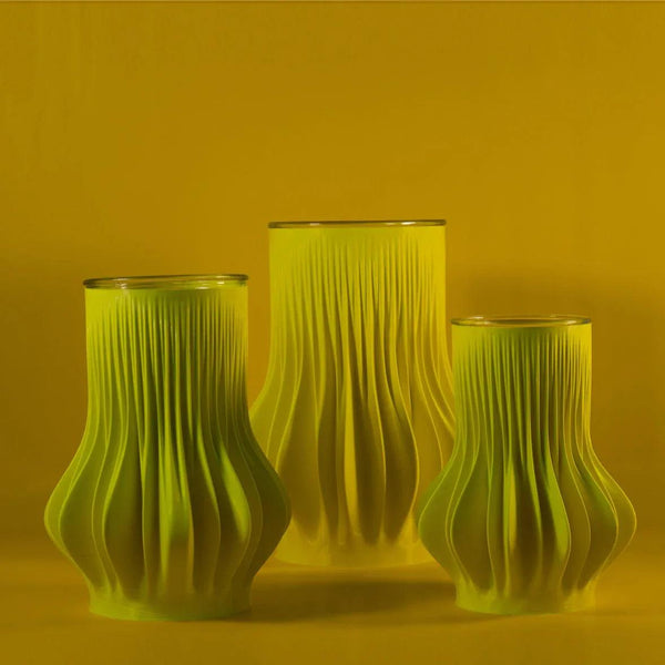 LAMELLA VASE • LEMON - Gifts for You 'n Me