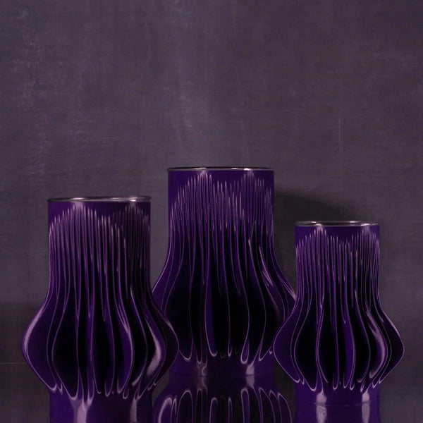 LAMELLA VASE • PLUM - Gifts for You 'n Me