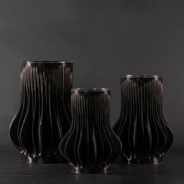 LAMELLA VASE • SLATE - Gifts for You 'n Me