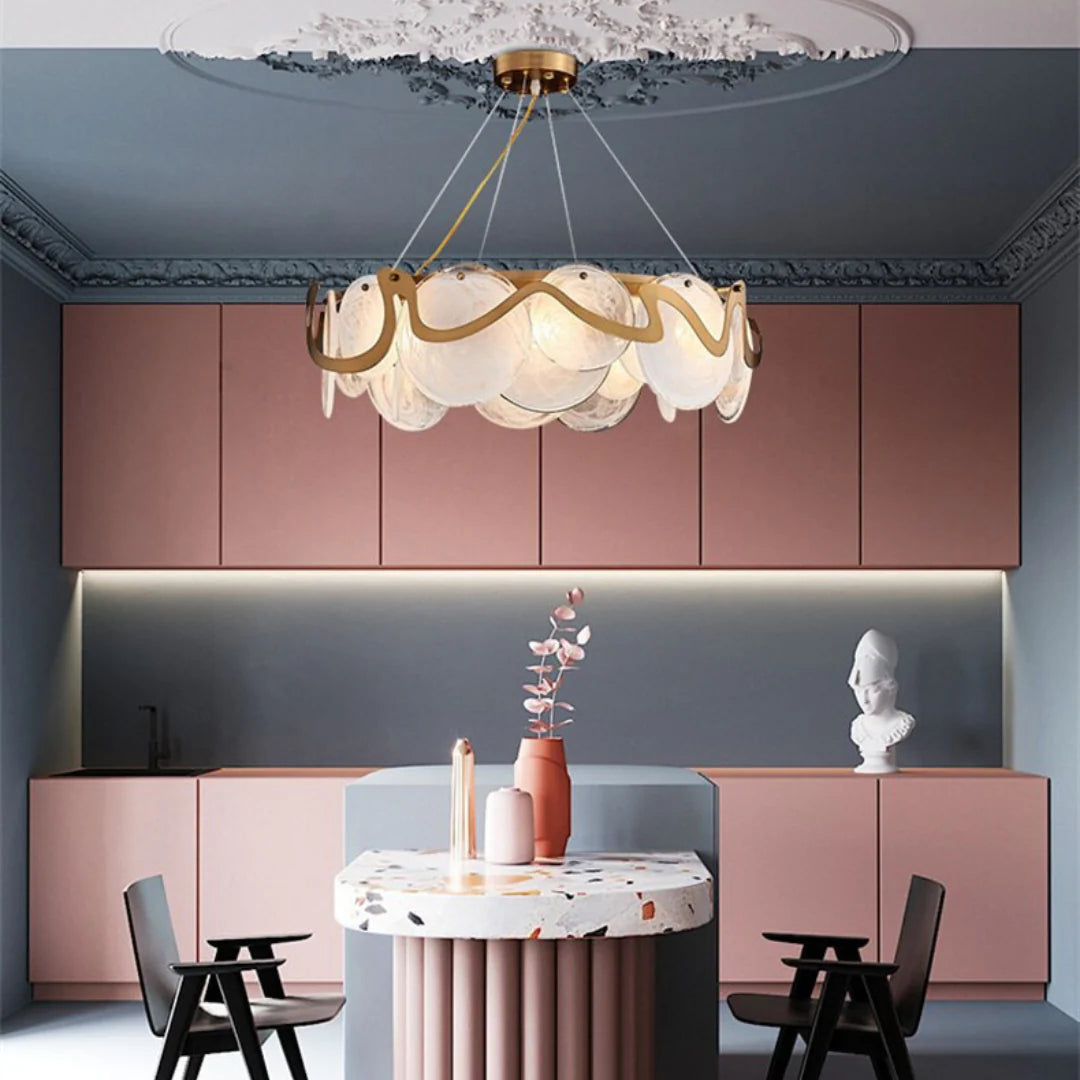 Modern Simple Glass Chandelier