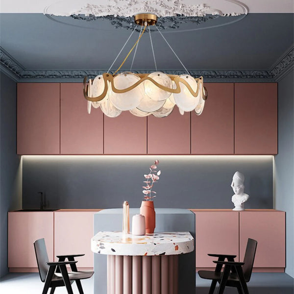 Modern Simple Glass Chandelier