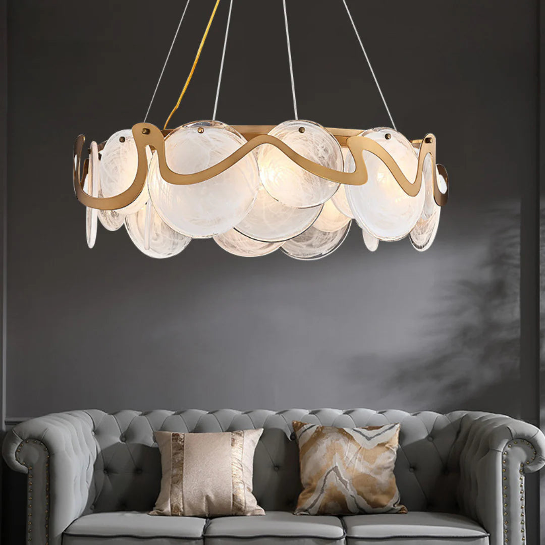 Modern Simple Glass Chandelier