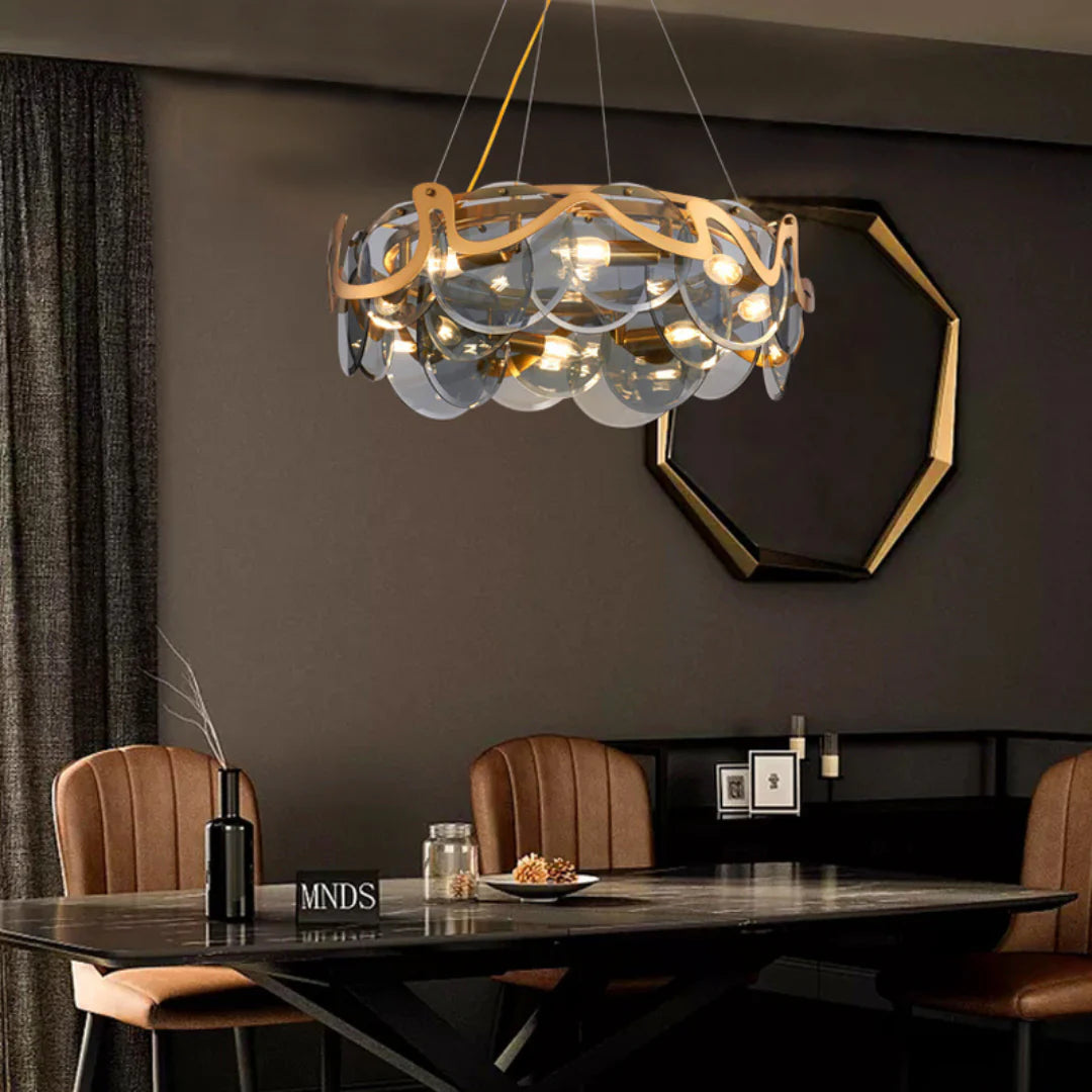 Modern Simple Glass Chandelier