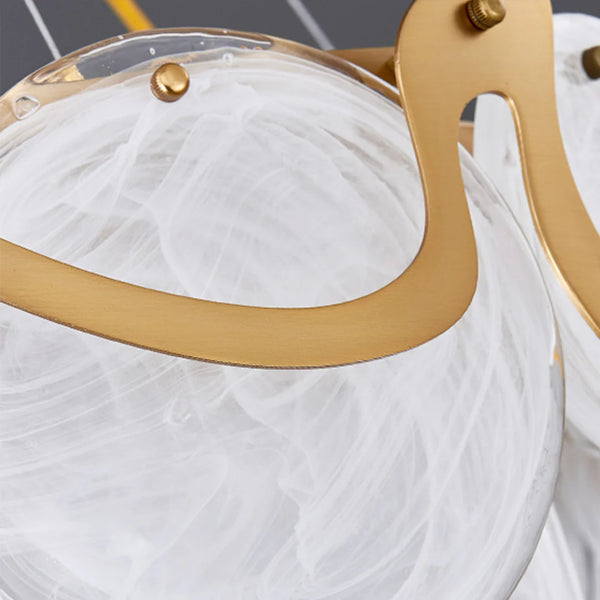 Modern Simple Glass Chandelier