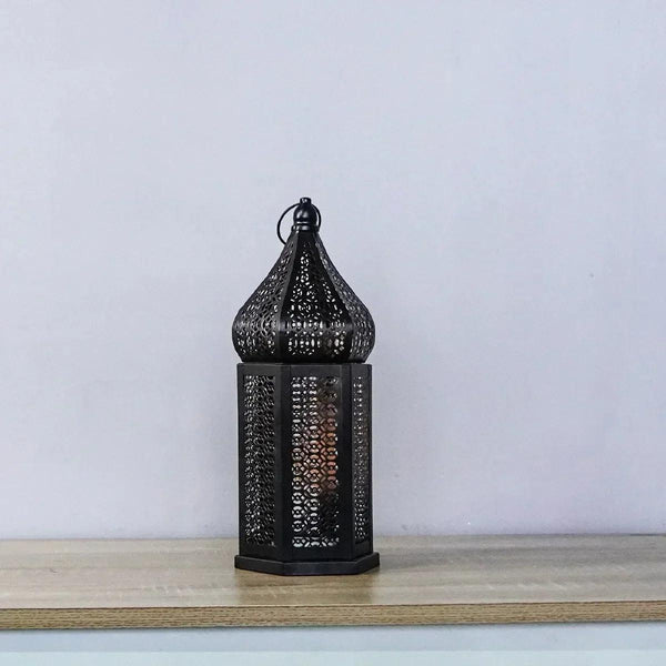 Lantern - LED Iron Moroccan Retro