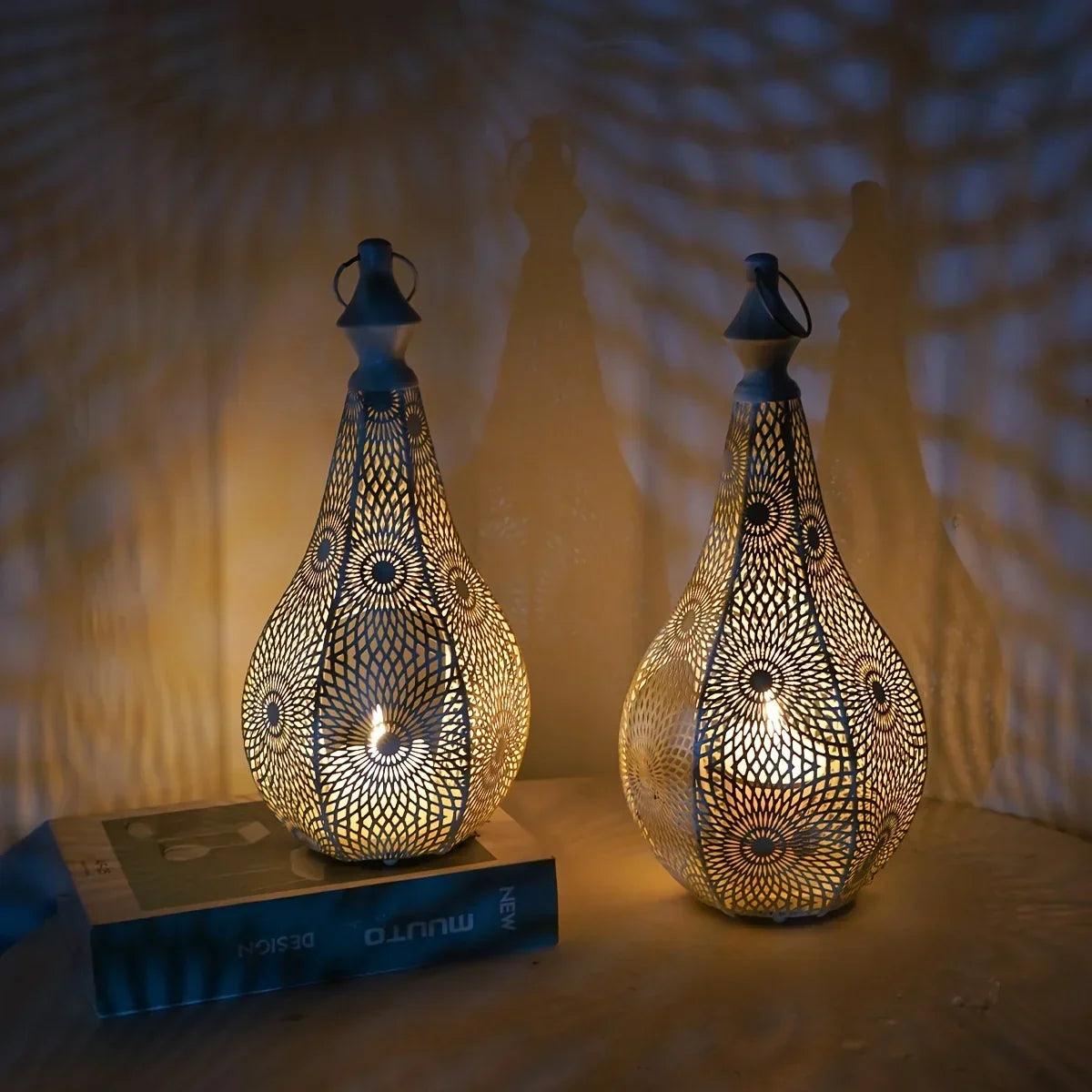 Lantern - Vintage Metal Iron