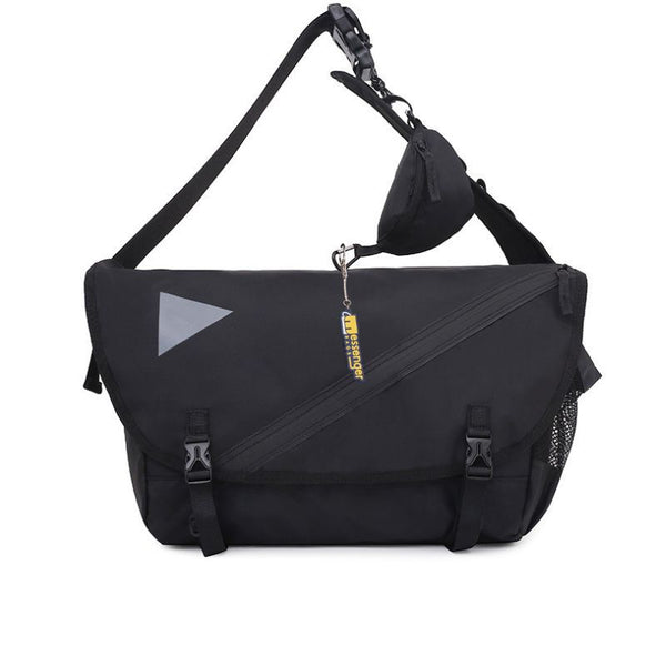 Large Black Messenger Bag
