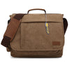 Large Canvas Office Messenger Bag