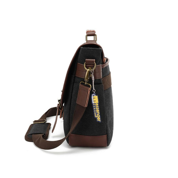 Large Canvas Vintage Messenger Bag