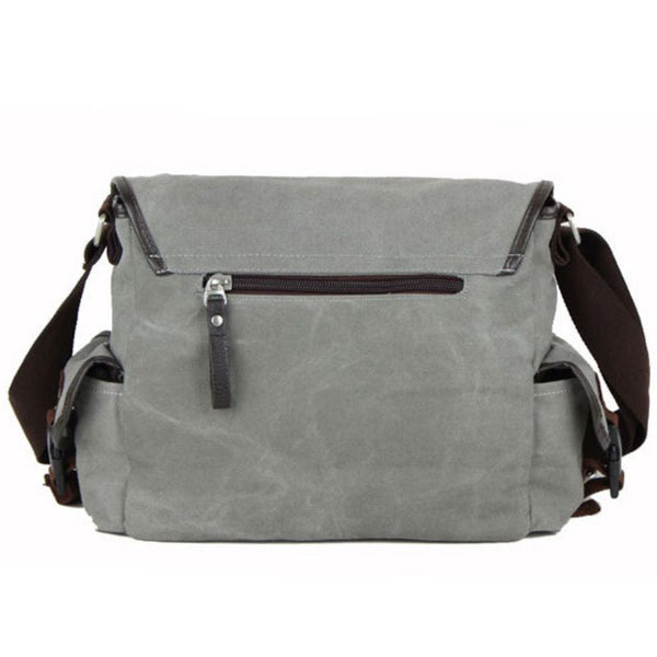Large Classic Canvas Messenger Bag
