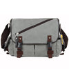 Large Classic Canvas Messenger Bag