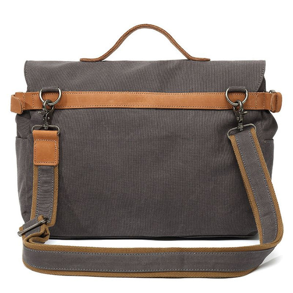 Large Vintage Canvas Messenger Bag