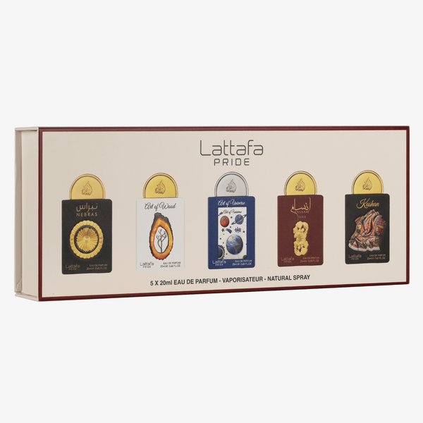 Lattafa Pride Perfume Discovery Gift Set 5 x 20ml