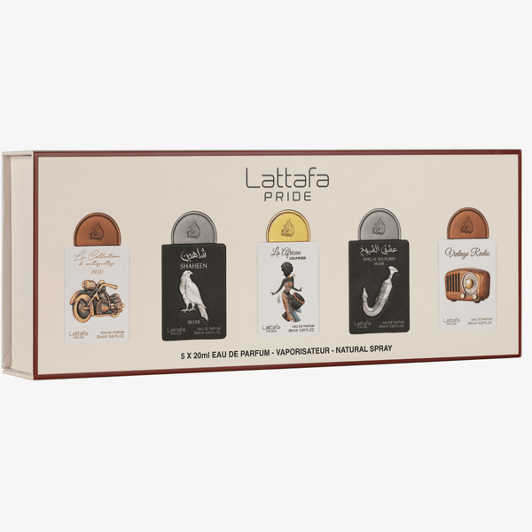 Lattafa Pride Perfume Discovery Gift Set 5 x 20ml