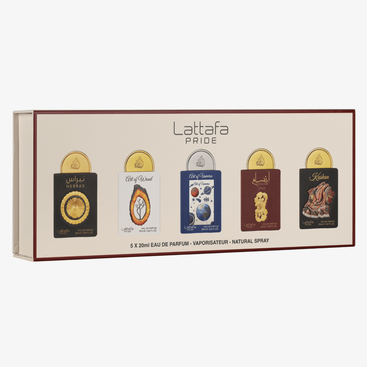 Lattafa Pride Perfume Discovery Gift Set 5 x 20ml