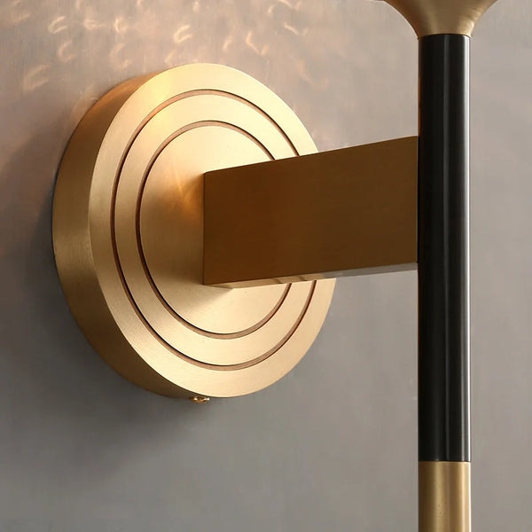 Lattice Glass Wall Sconce