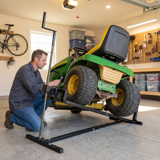 Lawn Mower Lift Jack Riding Mower Lift-Black