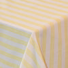 Buttercream Yellow Stripe Tablecloth
