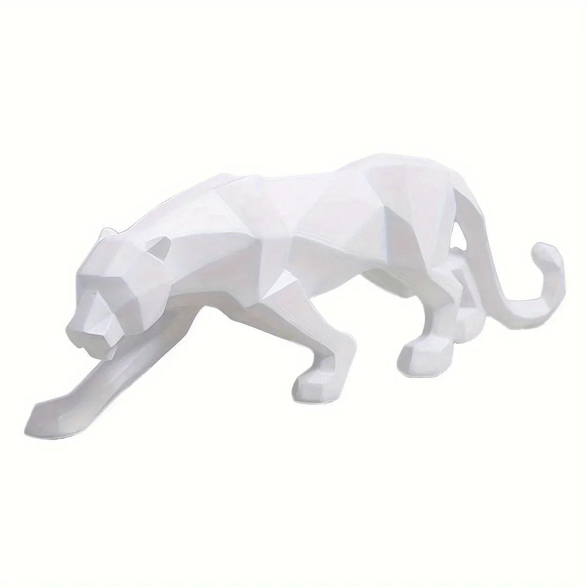Leopard Sculpture - Handcrafted Modern Abstract Large