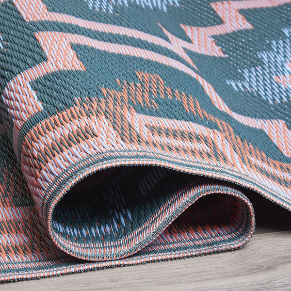 Lhasa - Green Outdoor Rug for Patio
