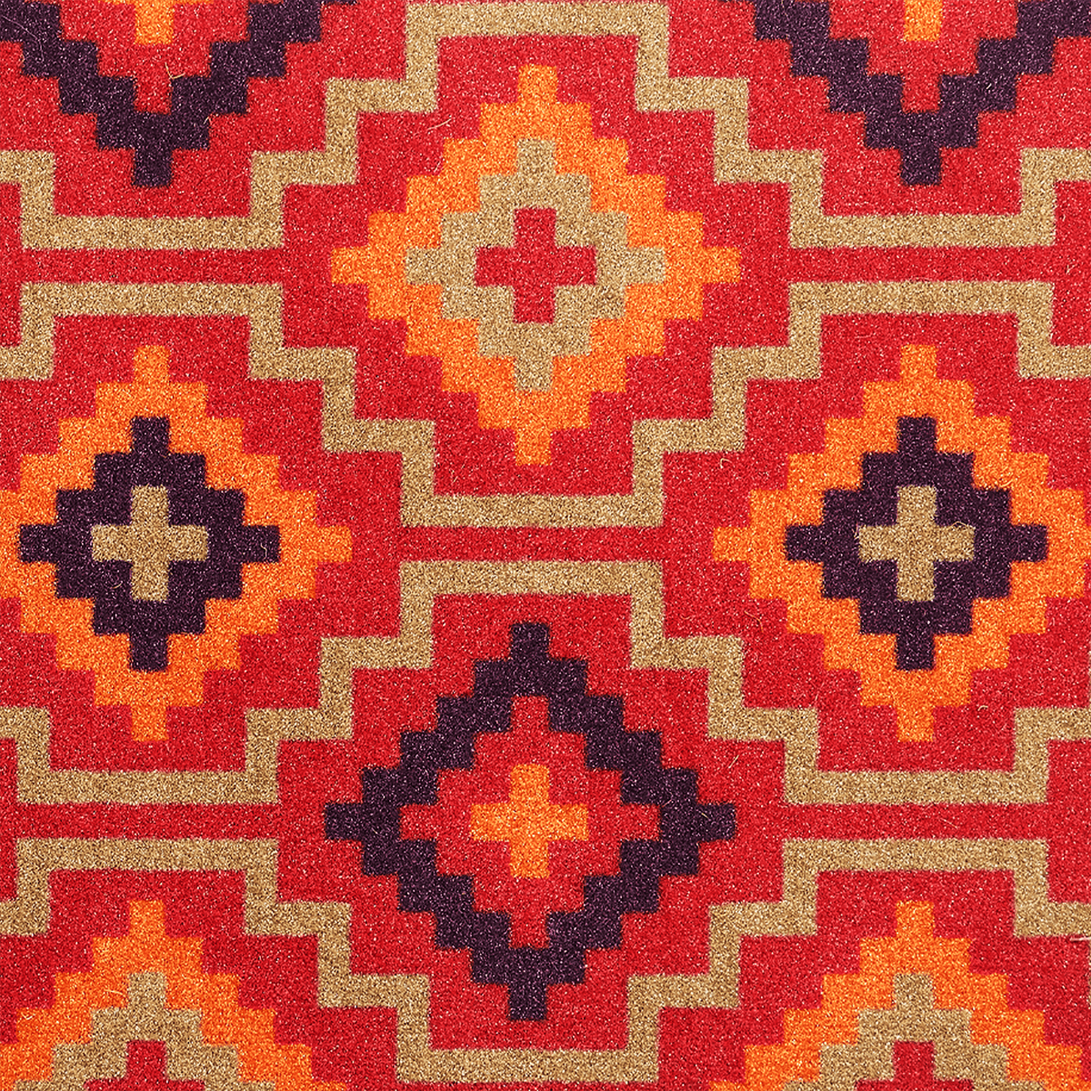 Lhasa Kilim - Red Coir Doormat