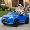 Licensed Land Rover Kids Ride on Car 12V Battery Powered Kids Electric Car-Navy