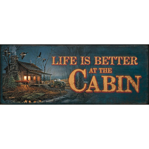 Life at the Cabin Wood Sign - Gifts for You 'n Me