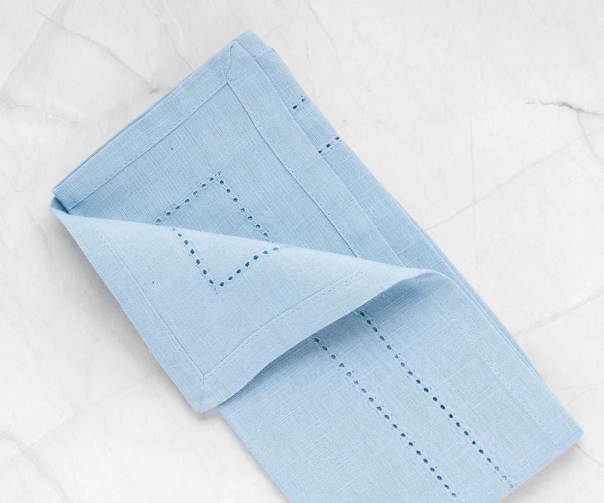 Custom Double hemstitch Cloth Napkins