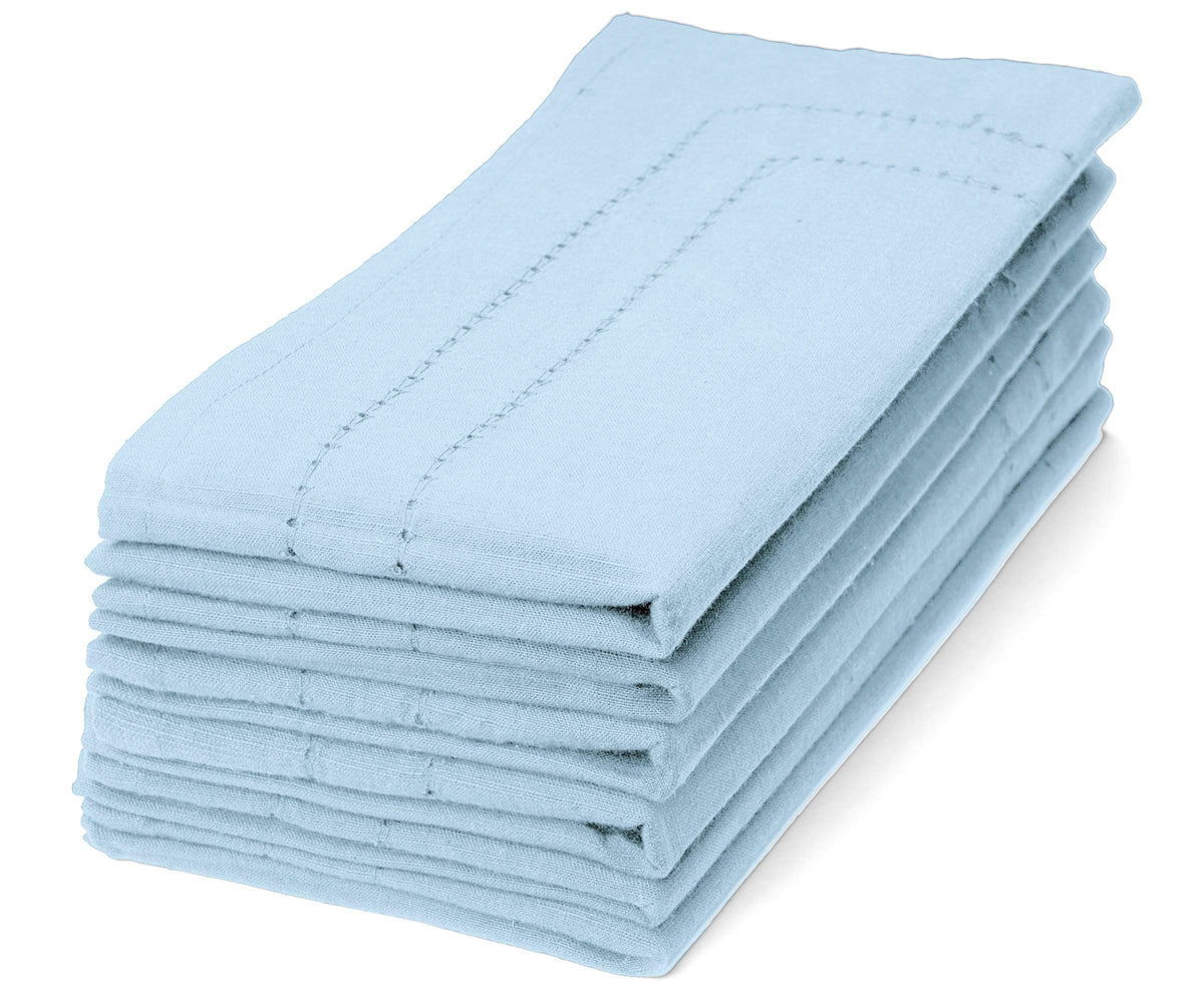 Custom Double hemstitch Cloth Napkins