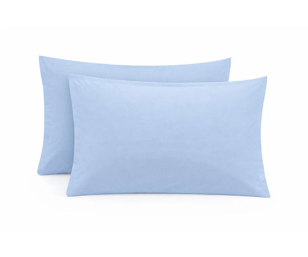 100% Cotton Sateen Pillowcases - Set of 2