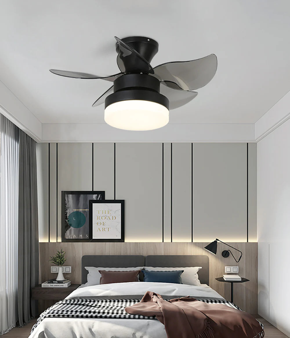 Lighted LED American Ceiling Fan Light