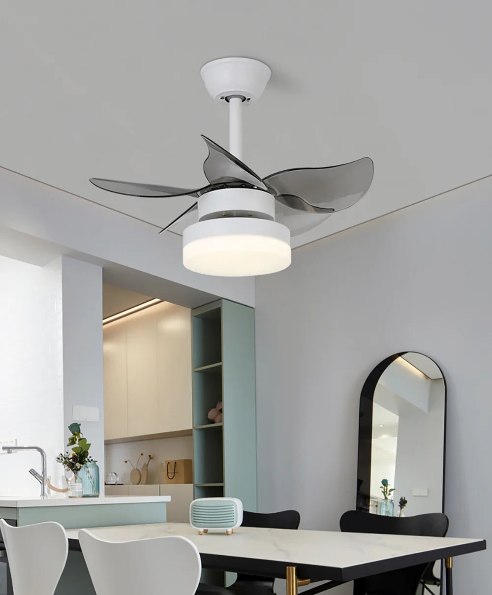 Lighted LED American Ceiling Fan Light