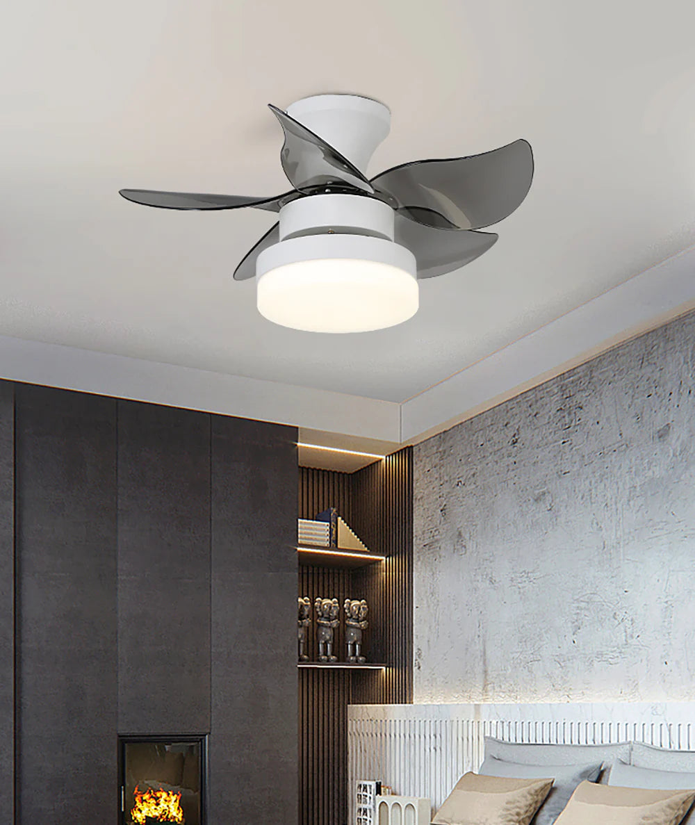 Lighted LED American Ceiling Fan Light