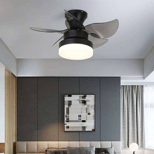 Lighted LED American Ceiling Fan Light