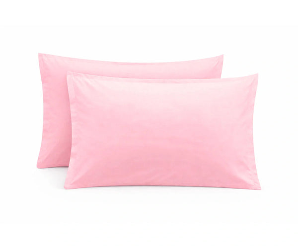 100% Cotton Sateen Pillowcases - Set of 2