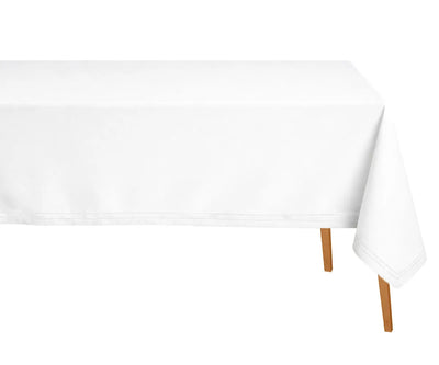 Linen Double Hemstitch Tablecloth