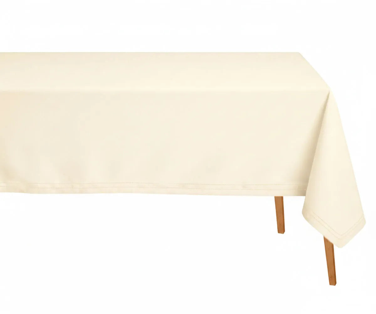 Linen Double Hemstitch Tablecloth