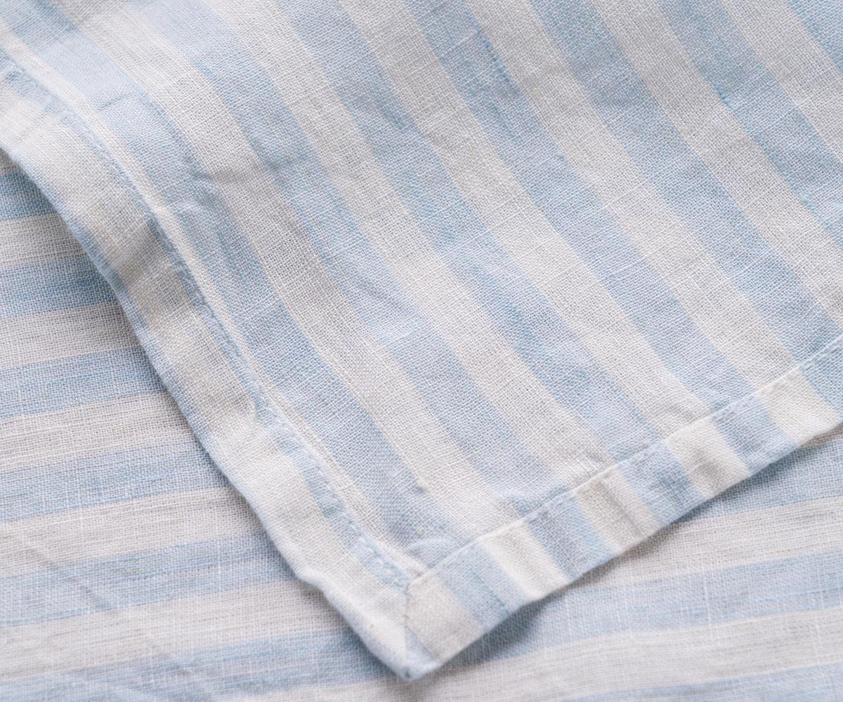 Light Blue Ticking Stripe Napkins