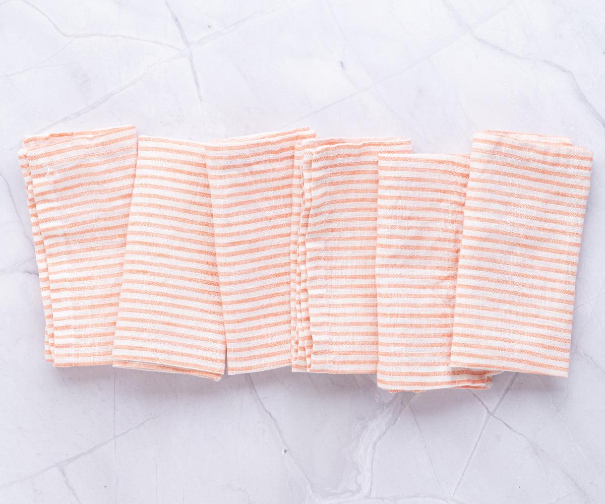 Linen Striped Napkins